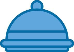 Food Tray Vector Icon Design