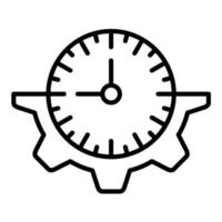 Productivity Line Icon vector