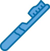 Toothbrush Vector Icon Design