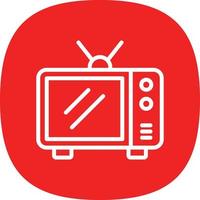 Tv Screen Vector Icon Design