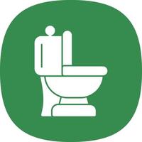 Toilet Vector Icon Design