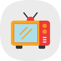 Tv Screen Vector Icon Design