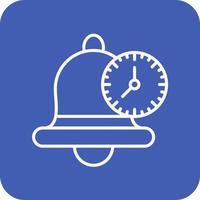 Reminder Line Round Corner Background Icons vector