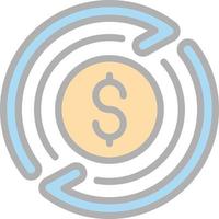 Money Exchange Vector Icon Design