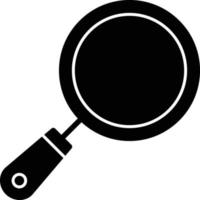 Magnifier Glyph Icon vector