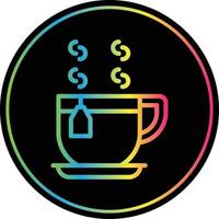 Tea Mug Vector Icon Design