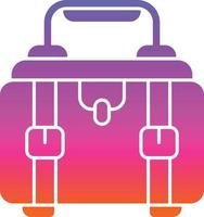 Luggage Vector Icon Design