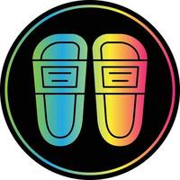 Slippers Vector Icon Design