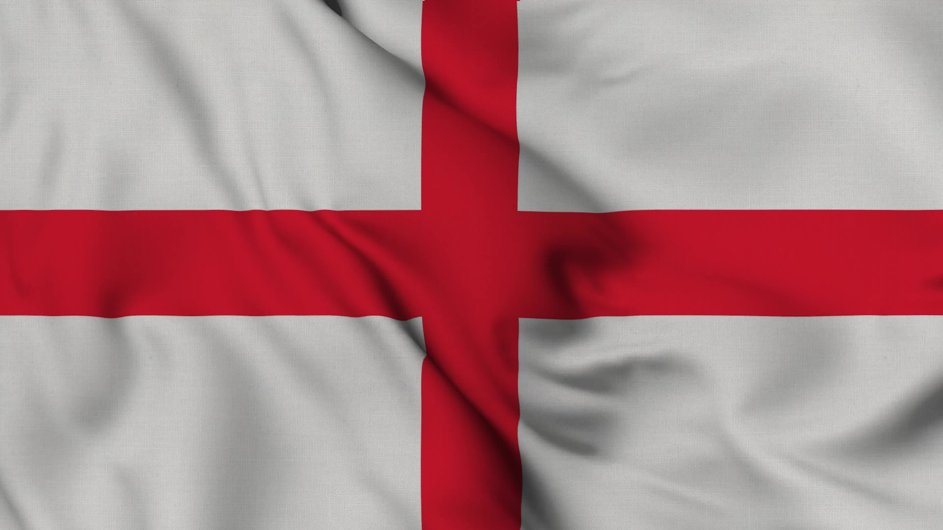 England flag. England Flag waving with high quality texture in 4K National  Flag. seamless loop animation of the England flag 14759860 Stock Video at  Vecteezy
