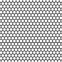 Bee honeycomb seamless pattern, art honey texture vector