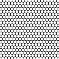 Bee honeycomb seamless pattern, art honey texture vector