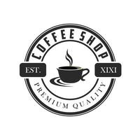 Coffee shop retro logo.vintage logo templates for the coffee shop and barbershop vector