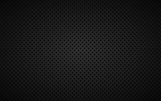 Geometric perforated square background, abstract black metallic square background, carbon kevlar texture, simple vector illustration