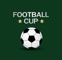 football cup and Soccer , vector design