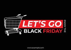 Black friday sale offer banner design template limited offer banner vector