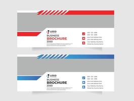 Modern banner design web template Set, Horizontal header web banner. Modern Gradient Blue cover header background for website design, Social Media Cover ads banner, flyer, invitation card vector