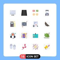 16 Creative Icons Modern Signs and Symbols of play game emojis console add Editable Pack of Creative Vector Design Elements