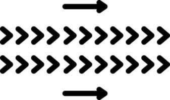line icon for row vector