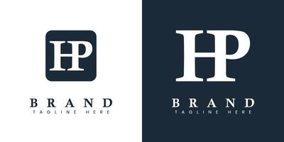 Modern Letter HP Logo, suitable for any business or identity with HP or PH initials. vector