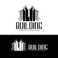 Home Design Logo, Building Logo, Property And Construction Company Icon vector