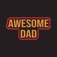 Dad lover t-shirt design vector