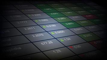 abstract background of stock market The commodity Economic prices index table vector