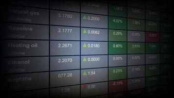 abstract background of stock market The commodity Economic prices index table vector