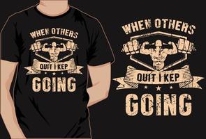 Gym fitness CrossFit workout vector elements and t shirt free download