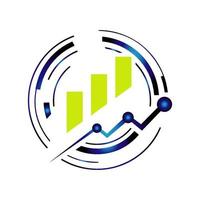 gráfico de venta de tecnología económica optimización de motor de búsqueda seo logo vector icono logotipo