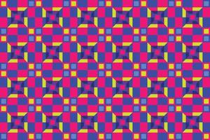 Mosaic geometric shape pattern design, Trendy Vector seamless pattern.Geometry minimalistic artwork poster with simple shape and figure. Abstract vector pattern design