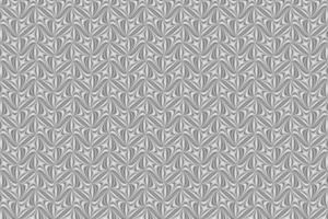 seamless gray symmetrical abstract pattern on white background, texture, design photo