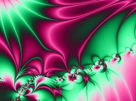 red-green abstract floral background, wallpaper, bright contrast design, illustration photo