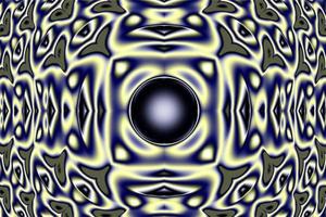 patrón geométrico amarillo-azul abstracto brillante de cuadrados, fondo, diseño foto