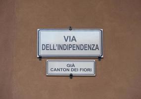 Via dell Indipendenza in Bologna photo