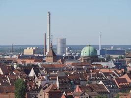 vista aérea de nuremberg foto