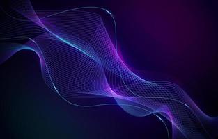 Lines and Waves Background vector