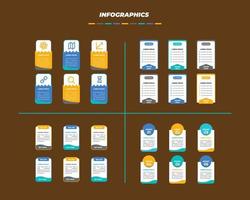 diseño infográfico vectorial vector