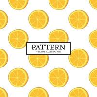 Pattern background of fresh orange orange slices - Vector