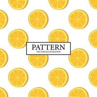 Pattern background of fresh orange orange slices - Vector