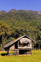 Rural landscape in Eastern Asia photo