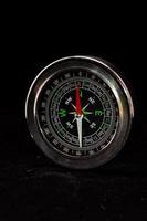 Isolated Metal Compass photo