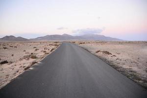 View of mountains photo