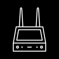 Unique Router Vector Icon