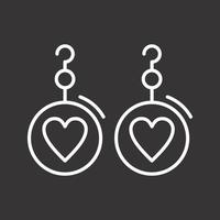 Earrings Vector Icon