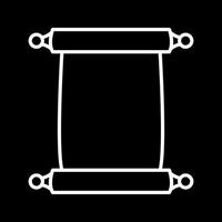 Scroll of Paper Vector Icon
