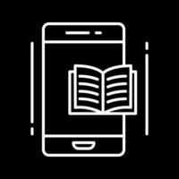 E Book Vector Icon