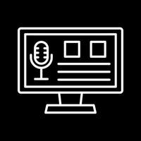 Podcast Vector Icon