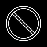 Prohibited Vector Icon