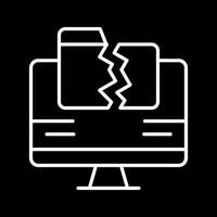 Data Loss Vector Icon