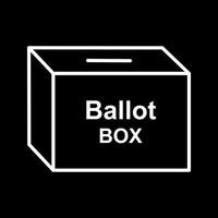 Ballot Box Vector Icon